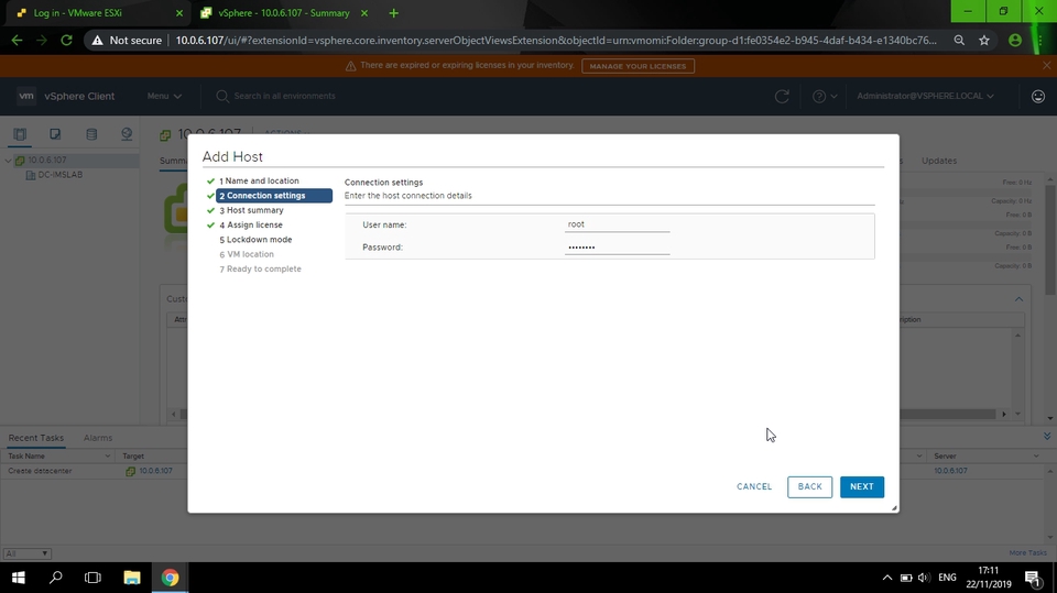 Technical Support - VMware vSphere: Install,Configure, Manage "ESXi and vCenter Server" - 16