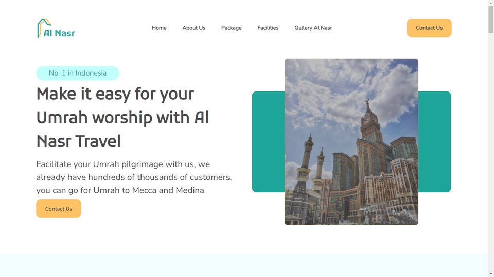 Web Development - Convert(Slicing) desain website JPG/PNG/Figma dengan menggunakan HTML/Reactjs - 3