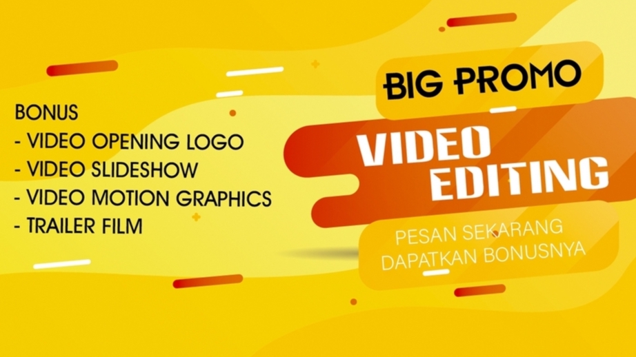 Video Editing - EDIT VIDEO DENGAN TAYANGAN YANG MENAWAN UNTUK SEGALA KEBUTUHAN - 1