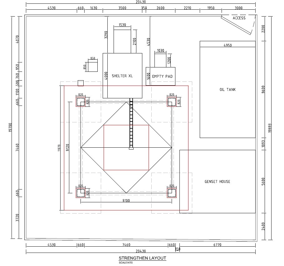 CAD Drawing - GAMBAR IMB, AS BUILT DRAWING, AS PLAN DRAWING & REDRAWING - 16