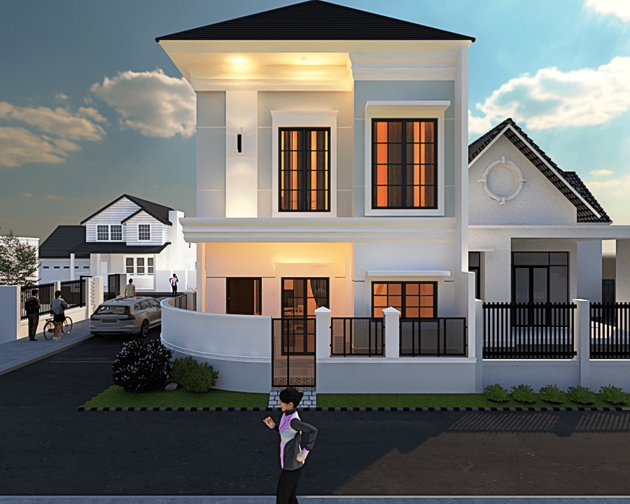 3D & Perspektif - Jasa Desain Bangunan Profesional & Terpercaya - Rumah Tinggal,Perumahan,Toko,Ruko,Rumah KOS,Cafe - 9