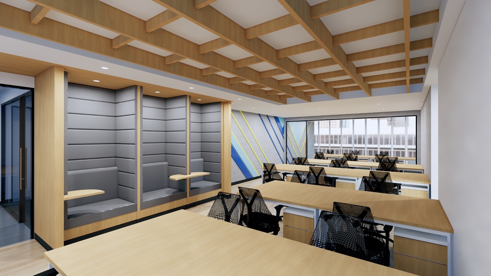 3D & Perspektif - Desain Interior Kantor Murah - 22