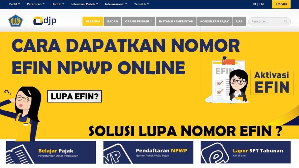 Akuntansi dan Keuangan - Jasa Pembuatan EFIN dan NPWP - 3