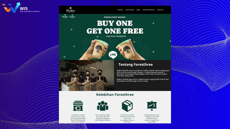 Jasa Pembuatan Website Profesional dengan desain yang menarik dan ramah pengguna.