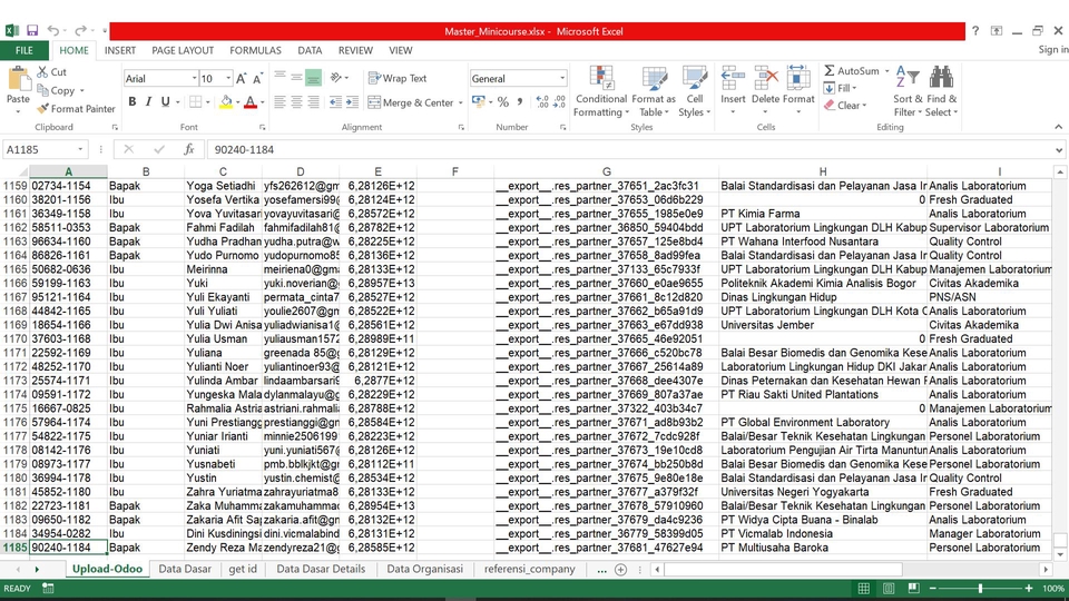 Entri Data - Entri Data di Spreadsheet Level Lanjutan - 6