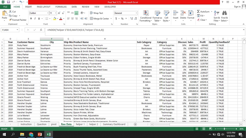 Entri Data - Jasa Data Entry, Data Visualisasi, Dashboard menggunakan Excel - 1