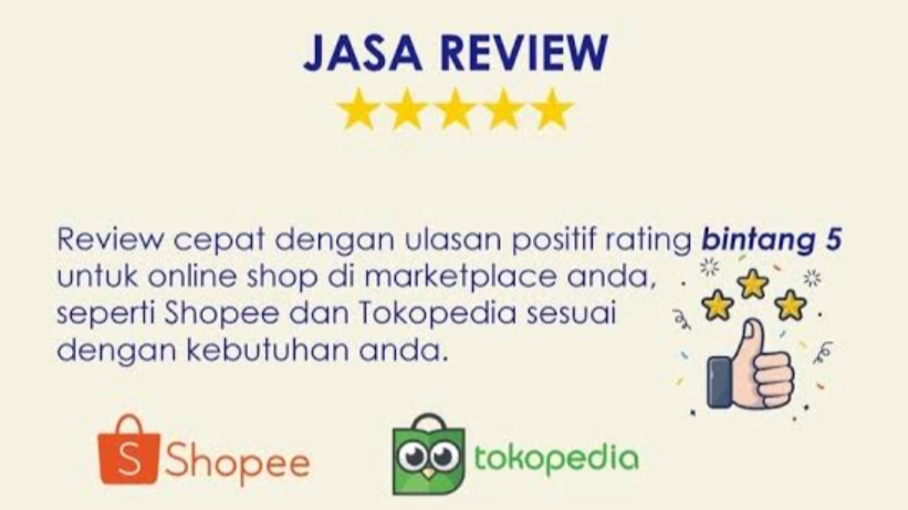 Memberi Review - JASA REVIEW MARKETPLACE SHOPEE,LAZADA,TOKOPEDIA - 1