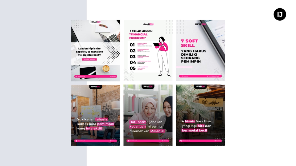 Banner Online - DESAIN KONTEN INSTAGRAM MINIMALIS TAPI MODEREN - 8