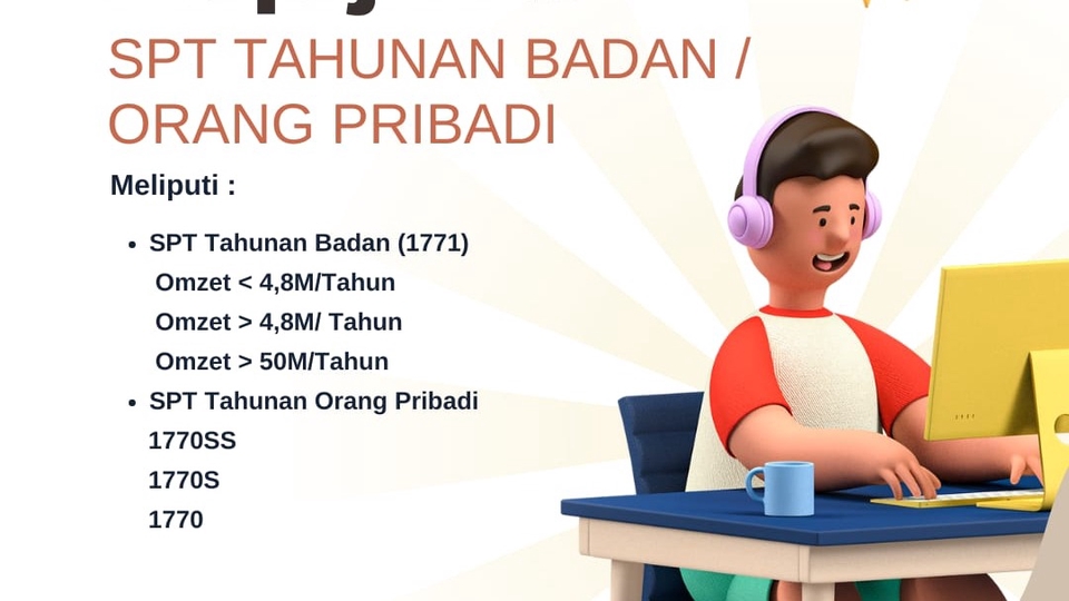 Akuntansi dan Keuangan - Jasa Pelaporan SPT Tahunan Orang Pribadi - 1