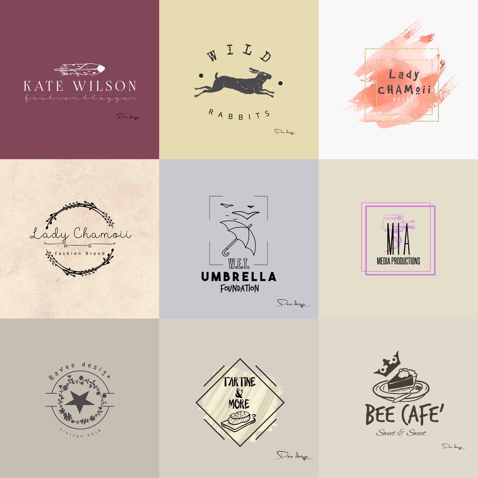 Logo - Vintage Style ฟรีแบบ  - 3