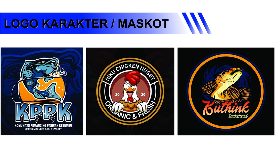 Logo - DESAIN LOGO KARAKTER/MASKOT, DAN DESAIN LOGO PROFESIONAL - 3