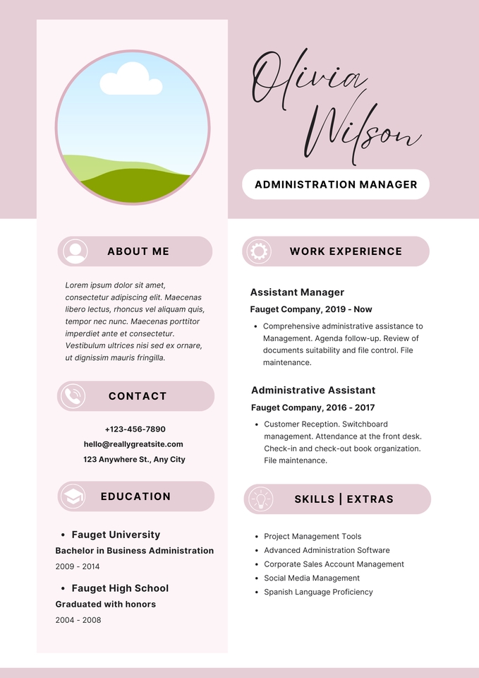 Portfolio & Resume - Resume&Cover letter - 9