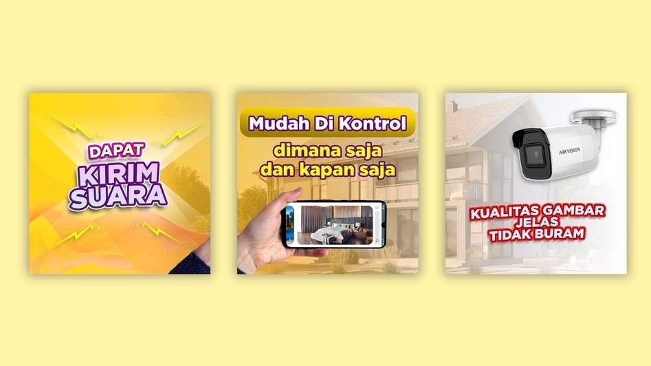 Banner Online - Desain Banner Online/Banner Youtube, Instagram Post Feeds Profesional - 1 Hari Jadi - 5