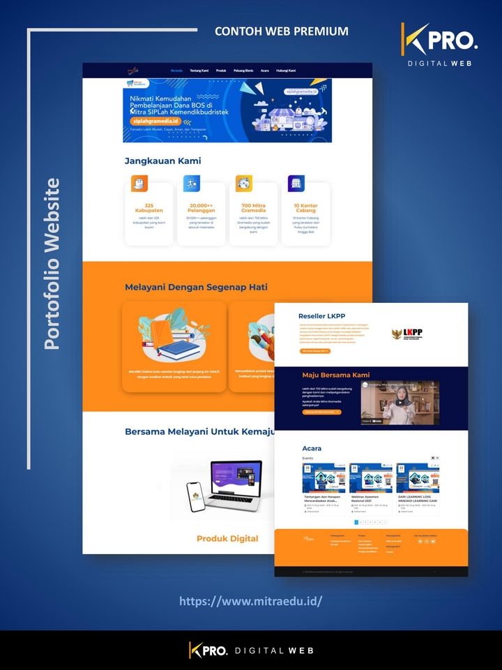 Web Development - Jasa Pembuatan Website Company Profile - Wordpress - 4