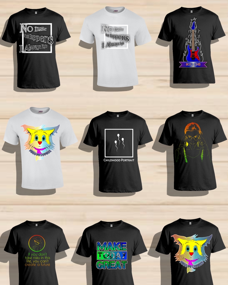 Desain Kaos & Motif - Jasa desain simple sablon kaos - 3