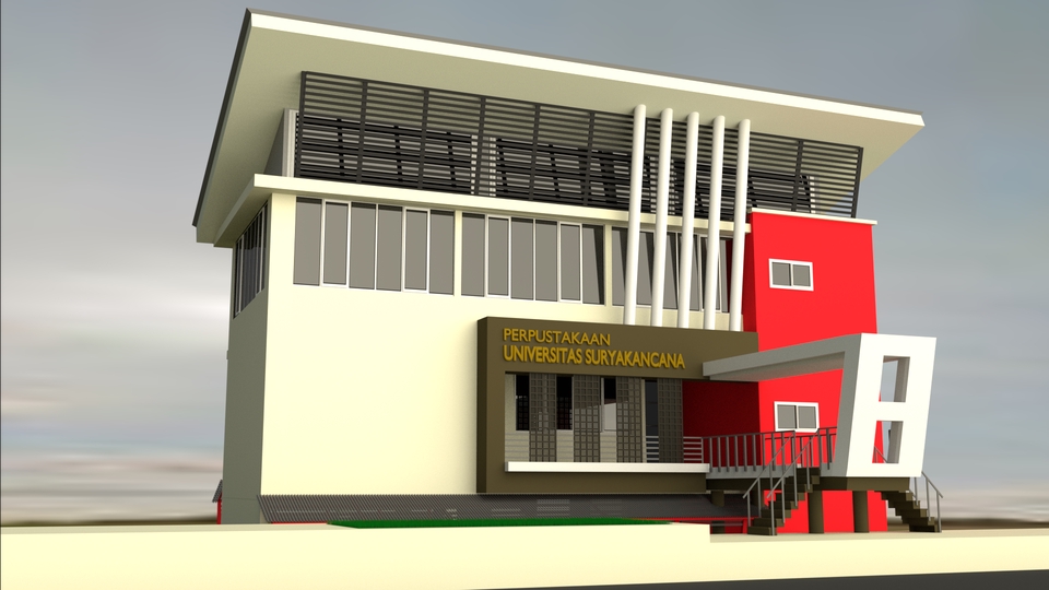 Menyediakan Jasa 3D Bangunan Interior dan Eksterior 7 Hari jadi