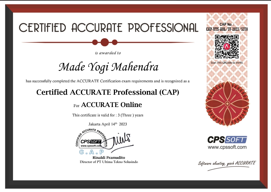 Akuntansi dan Keuangan - Jasa Pendampingan Pembukuan dan Manajemen Keuangan Entry Level - 4