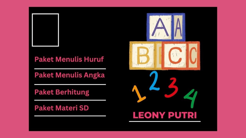 Kartu nama unik untuk jasa desain spanduk dan undangan pernikahan.