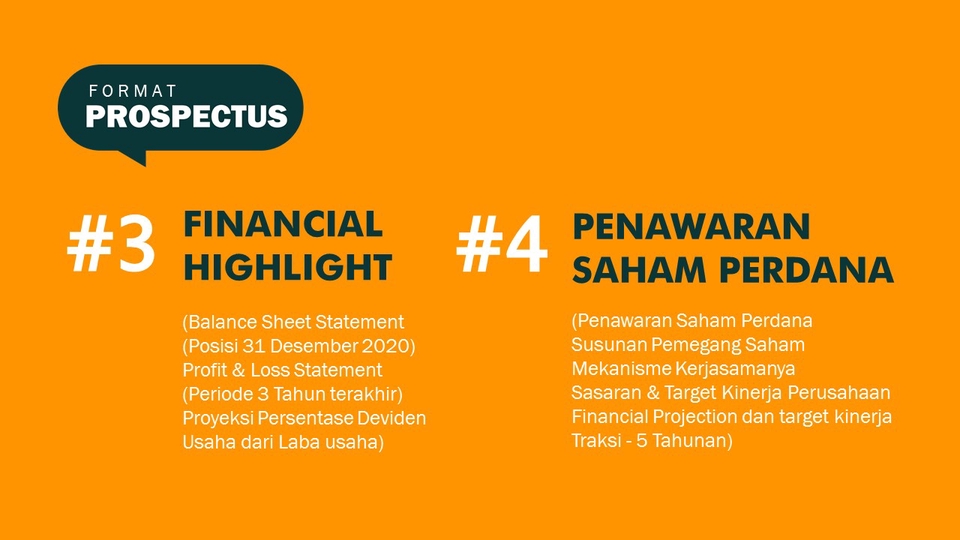 Mulai Bisnis/Start-up - PROSPECTUS Investasi untuk Crowdfunding Equity - 4