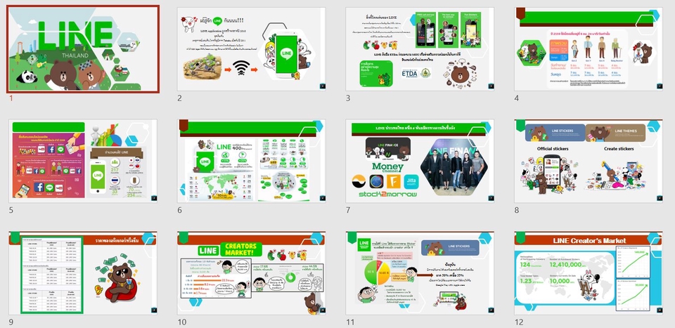 Presentation - รับทำ Power Point Presentation เน้นสื่อสารผ่าน Vector icon และอินโฟกราฟิก (รับงานด่วน)  - 2