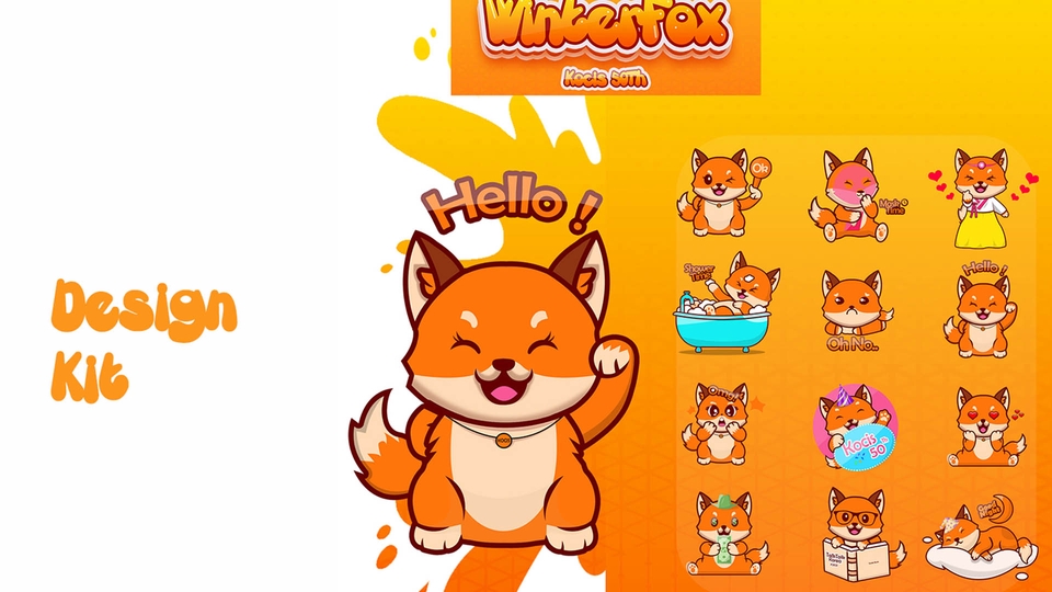 Stiker LINE - Awesome character emojis and sticker set for Line, WhatsApp, Apps, or website - 2