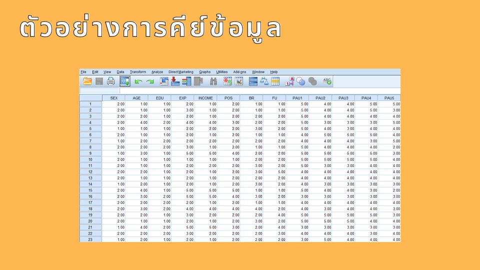 พิมพ์งาน และคีย์ข้อมูล - พิมพ์งาน ถอดเทป และคีย์ข้อมูล - 4