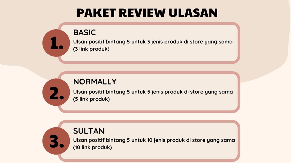 Memberi Review - REVIEW ULASAN POSITIF BINTANG 5 (SHOPEE) - 3