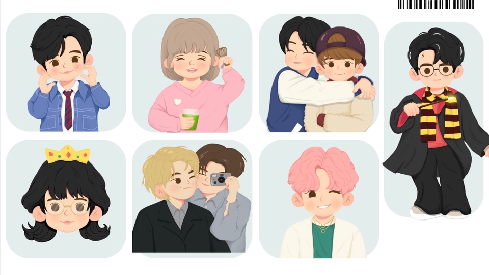 วาดแฟนอาร์ต - รับวาดแฟนอาร์ตศิลปิน บุคคล สัตว์ สิ่งของ  - 1
