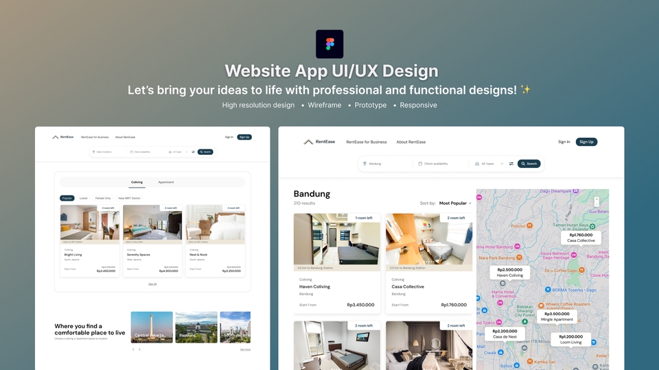Website UI/UX Design - Desain Web Responsif