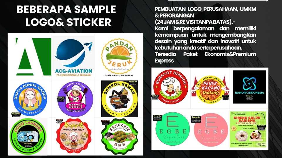Logo - DESIGN LOGO&STICKER FOR COMPANY/UMKM/PRIVATE WITH MODERN, SIMPLE &CUSTOMIZE DESIGN - 4