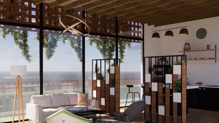 3D & Perspektif - Interior design Kamar, Dapur, Kantor - 1