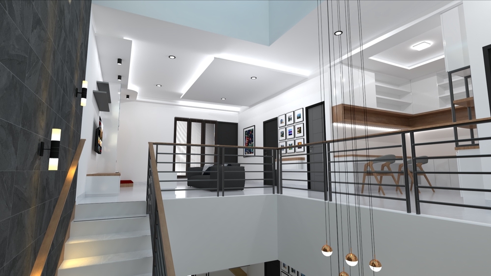 3D & Perspektif - JASA Interior Design, 3D Visualization & Rendering: Residential & Retail Projects - 1