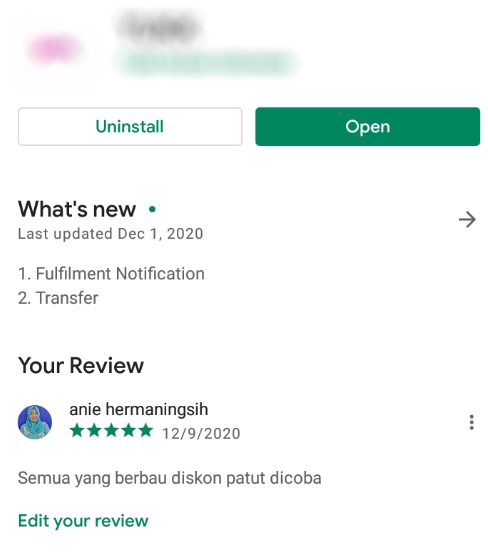 Memberi Review - Jasa Review Aplikasi Android Google Playstore Murah Bergaransi [100% AMAN] - 5