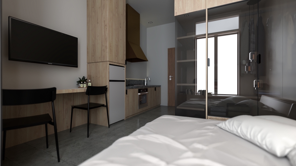 3D & Perspektif - Home / Apartment Interior Design - 4