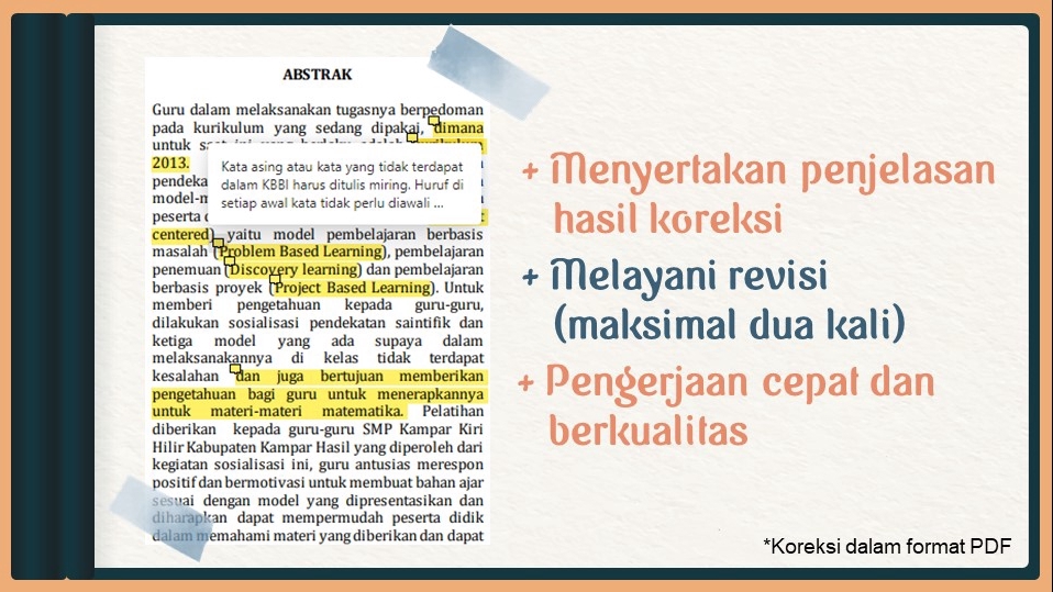 Proofreading - Proofreader dan Editor Bahasa Indonesia - 2