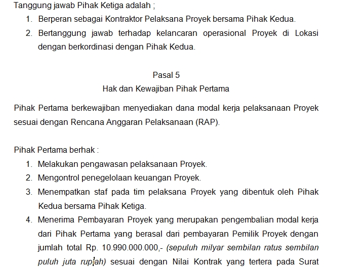 Hukum - Jasa Buat Somasi, Gugatan, Kontrak/Perjanjian : Revisi Tak Terbatas - 2