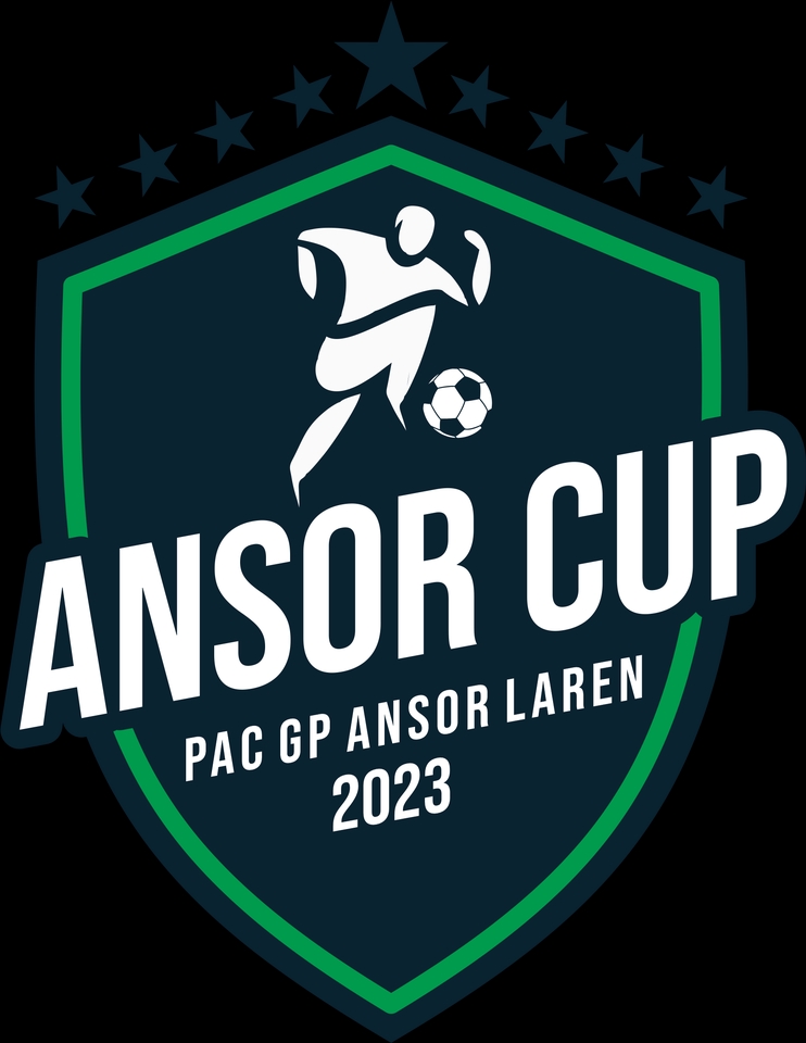 Desain logo Ansor Cup 2023, jasa desain logo olahraga, pembuatan logo klub bola, logo esport keren