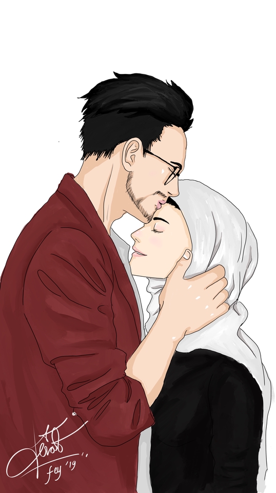 Gambar dan Ilustrasi - One day - Ilustrasi wajah dan karakter fiktif, bergaransi - 3