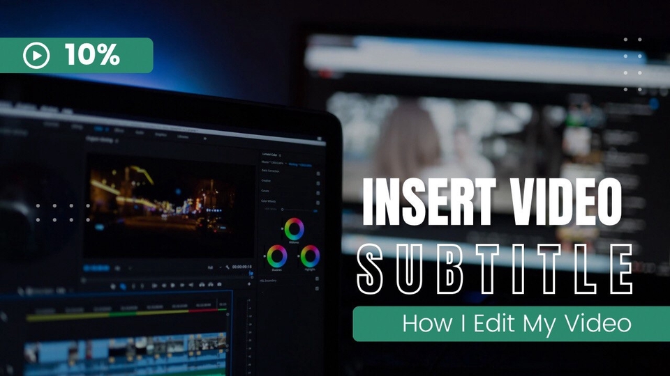 Jasa Pembuatan & Translate Subtitle Video dan Film - Insert Subtitle Dalam Video