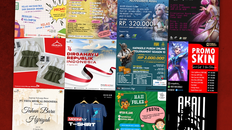 Banner Online - Desain Banner Online Shop, Webside, Feed & Story Instagram, Facebook, dll. - 6