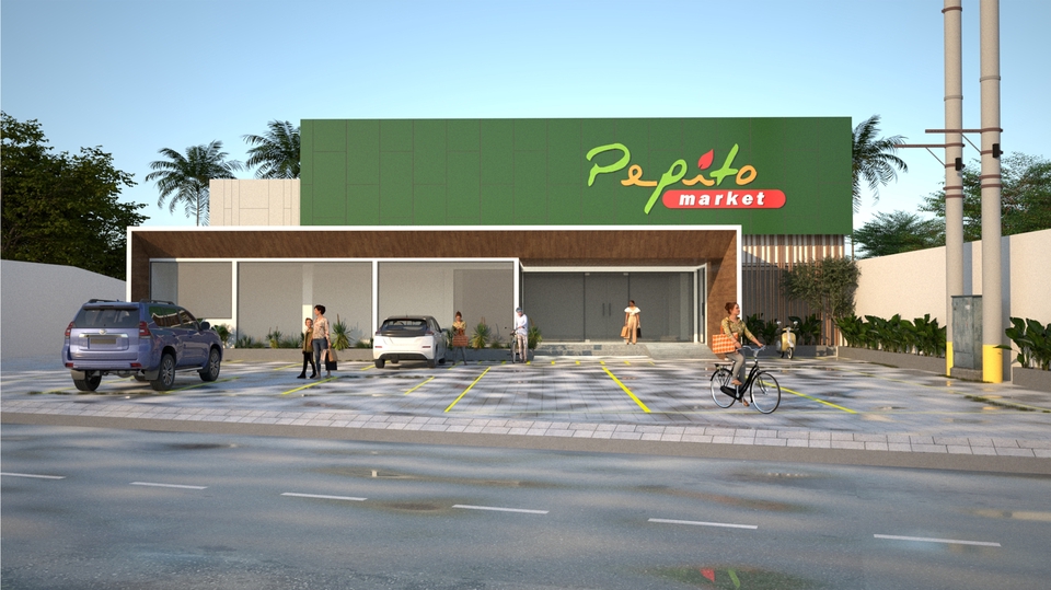 3D & Perspektif - JASA DESAIN ARSITEKTUR, 3D MODELING + RENDERING VRAY - 21