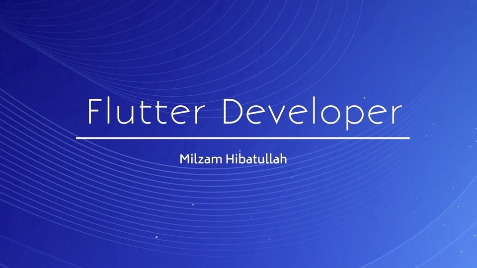 Aplikasi Ponsel - Professional Flutter Developer - 1