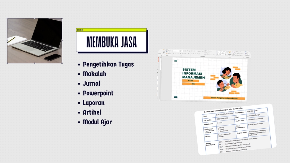 Pengetikan Umum - Layanan Pengetikkan Tugas, Makalah, Jurnal, Powerpoint, Proposal, Artikel, dan Laporan  - 4