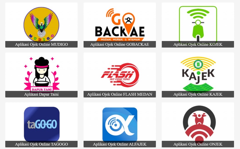 Aplikasi Ponsel - Pembuatan Aplikasi Ojek Online Android IOS Seperti Gojek / Grab - 10