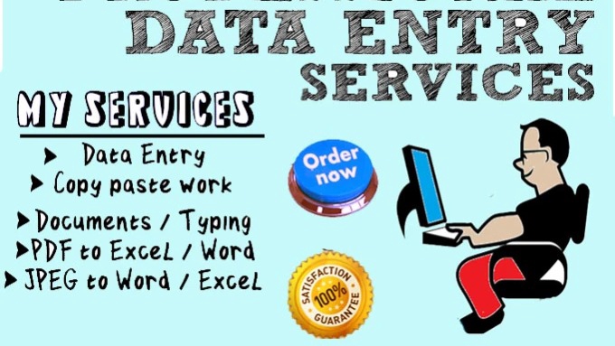 Entri Data - Jasa DATA ENTRY / ENTRY DATA secara CEPAT, TEPAT, MURAH, dan AKURAT - 1