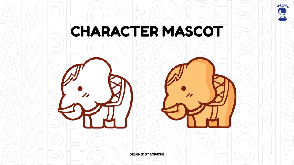 ออกแบบ Character & Mascot - รับออกแบบ Character / Mascot / Logo Vector สไตล์ Flat มินิมอล ทันสมัย เรียบง่าย  - 12