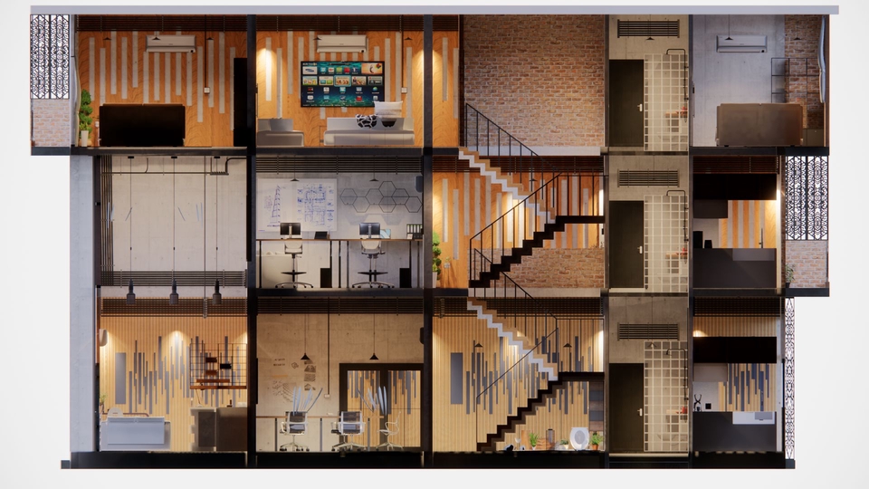 ออกแบบ 3d perspective รับทำภาพ 3d perspective โมเดลบ้าน 3 มิติ รับเขียนแบบ 3d