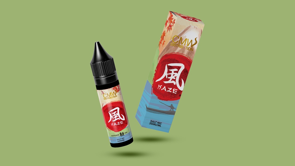 Label & Kemasan - Desain Label & Packaging Produk E-liquid Vape - 2