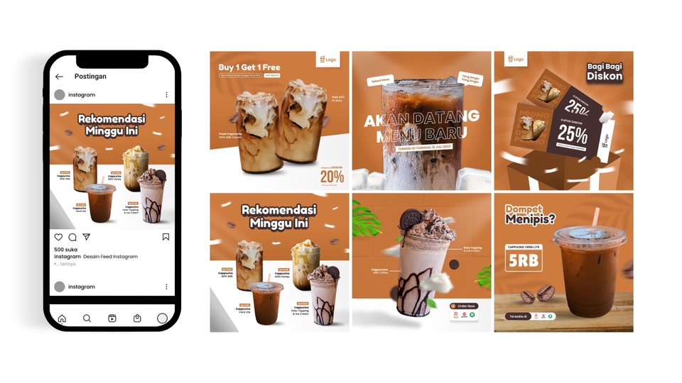 Banner Online - Desain Feed Instagram Makanan & Minuman - 2