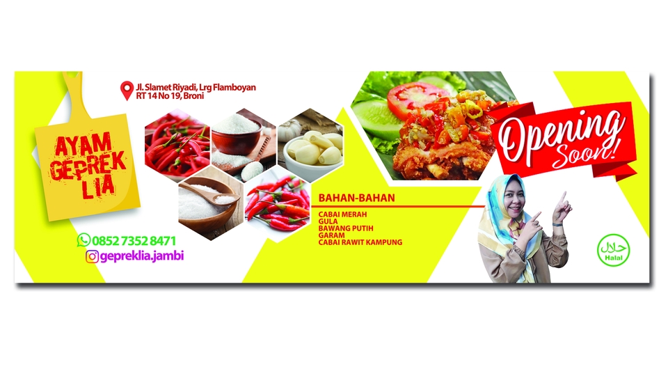 Banner Online - Desain banner online/offline 1 hari finish - 3